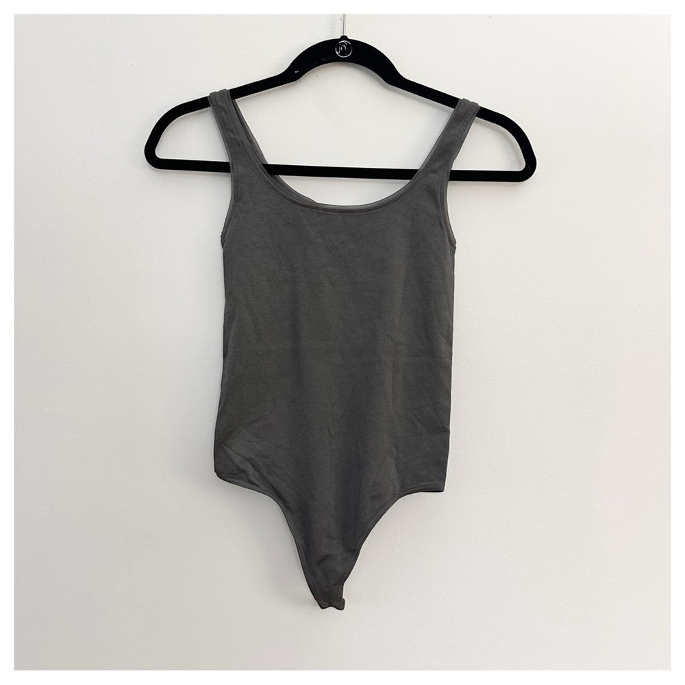 NWT Wolford Tank‎ Bodysuit Pewter size XS